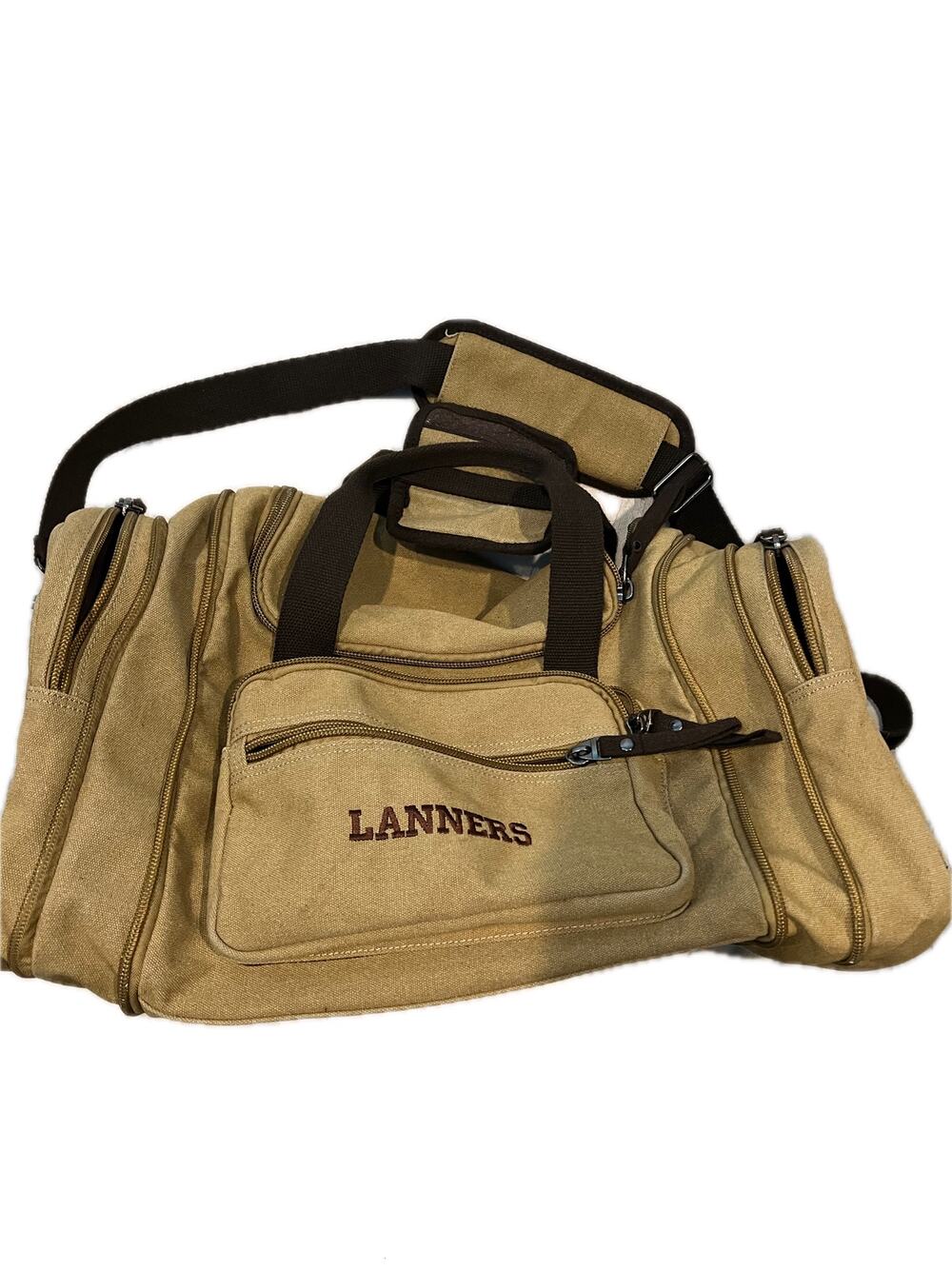 Heavy Duty Weave Canvas Duffel Bag  20"x12"x10"